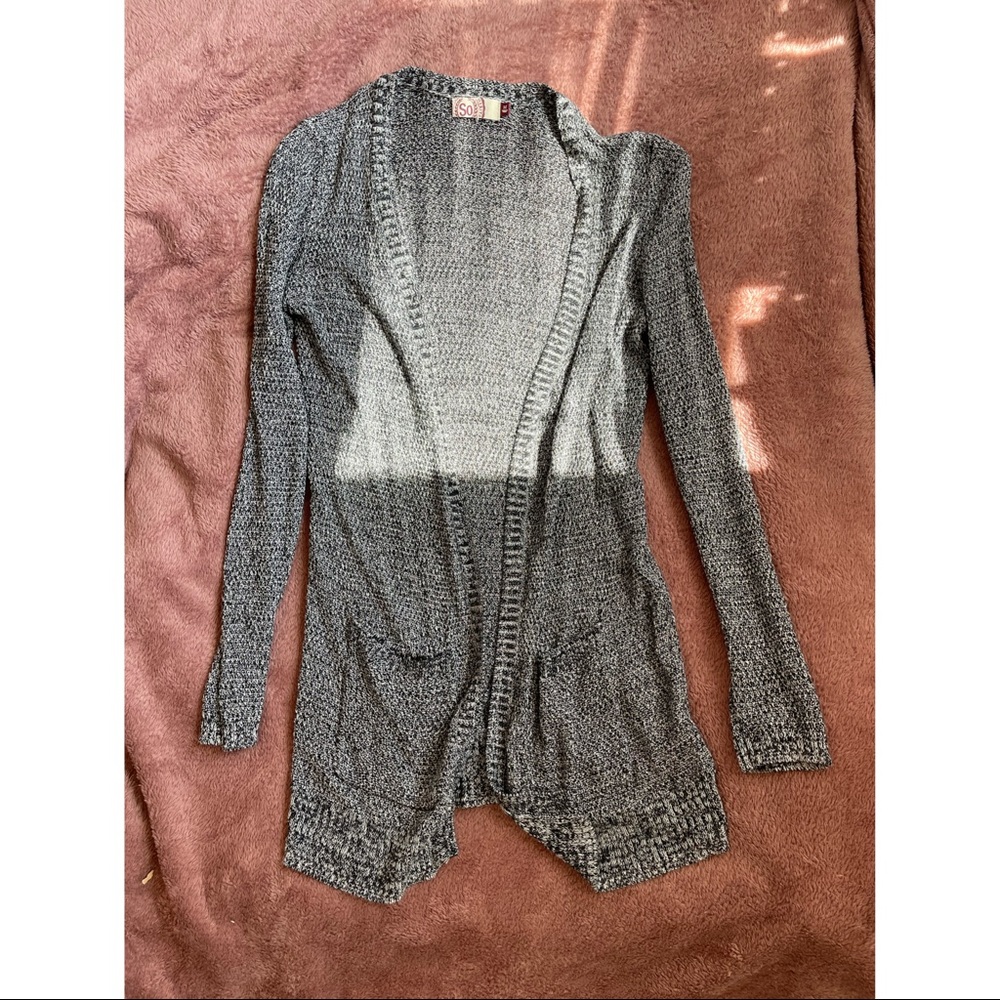 Grey Cardigan.